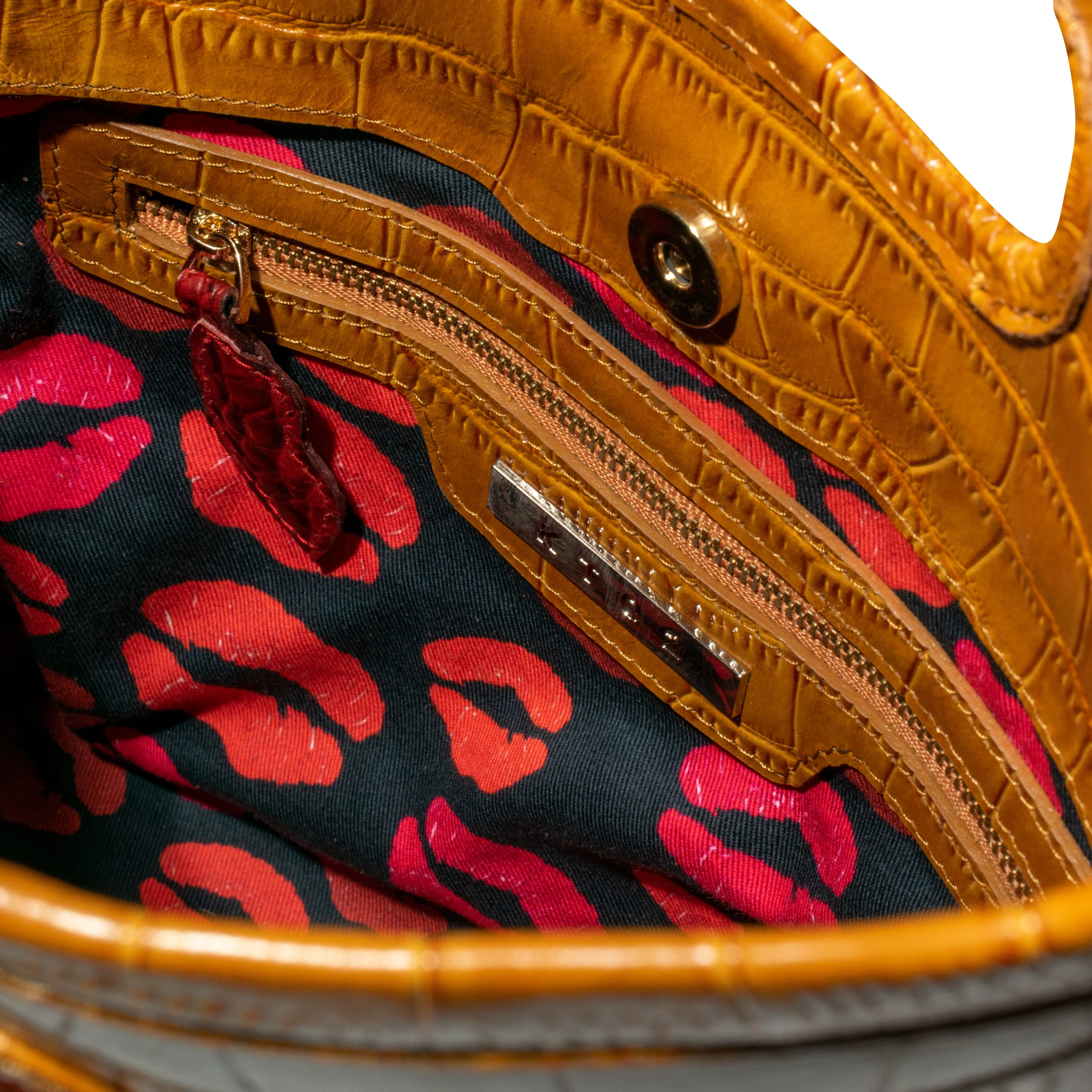 SUGAR CANE SLIM TOTE | BUTTERSCOTCH