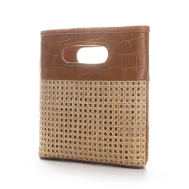 SUGAR CANE SLIM TOTE | BUTTERSCOTCH