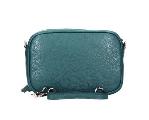 TAMMY Italian leather large cross body bag