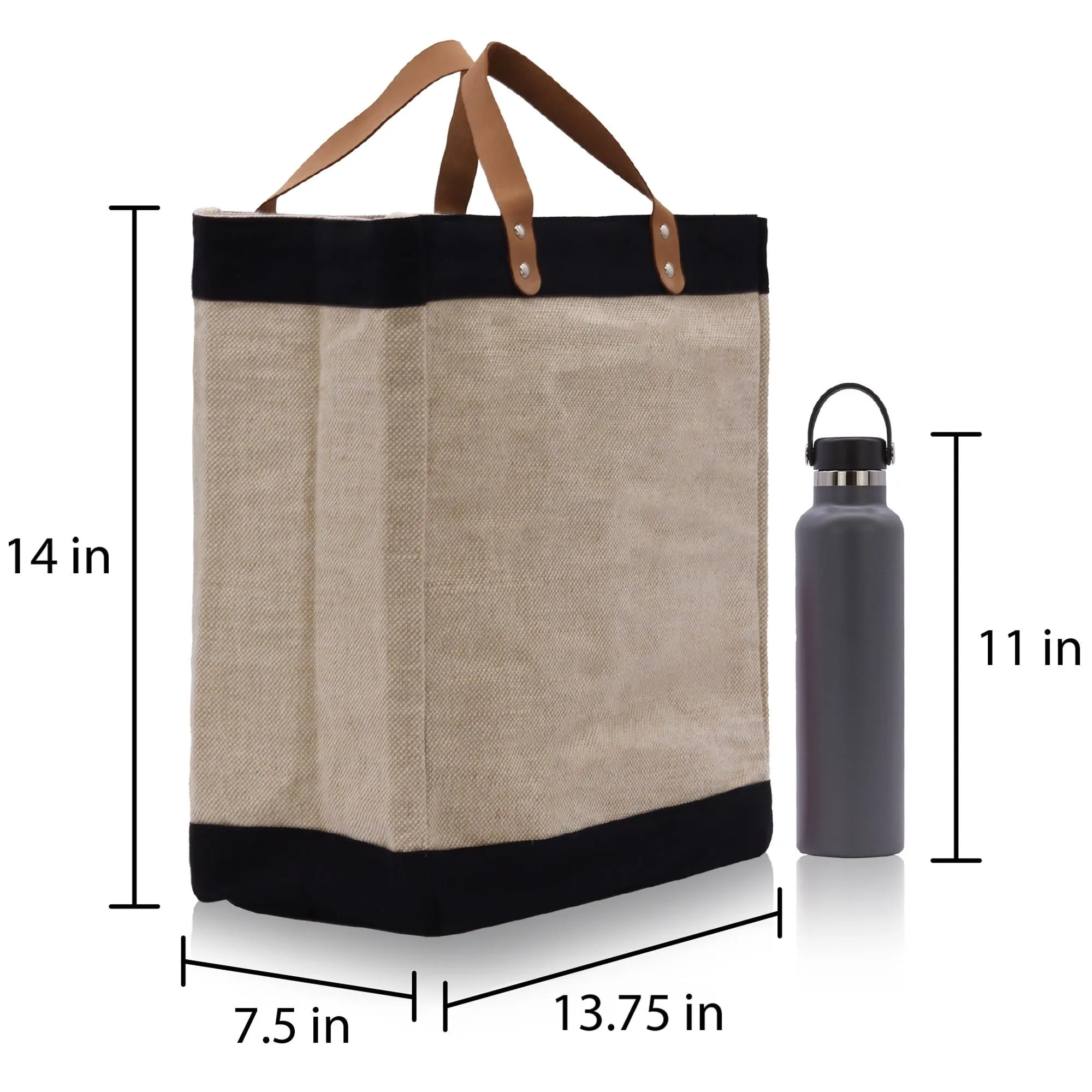 To Market Farmers Market Jute Canvas Tote Funny Farmer Market Bag Quote Jute Bag Shopping Bag Burlap Bag Farmhouse Bag Grocery Bag (FT1006)
