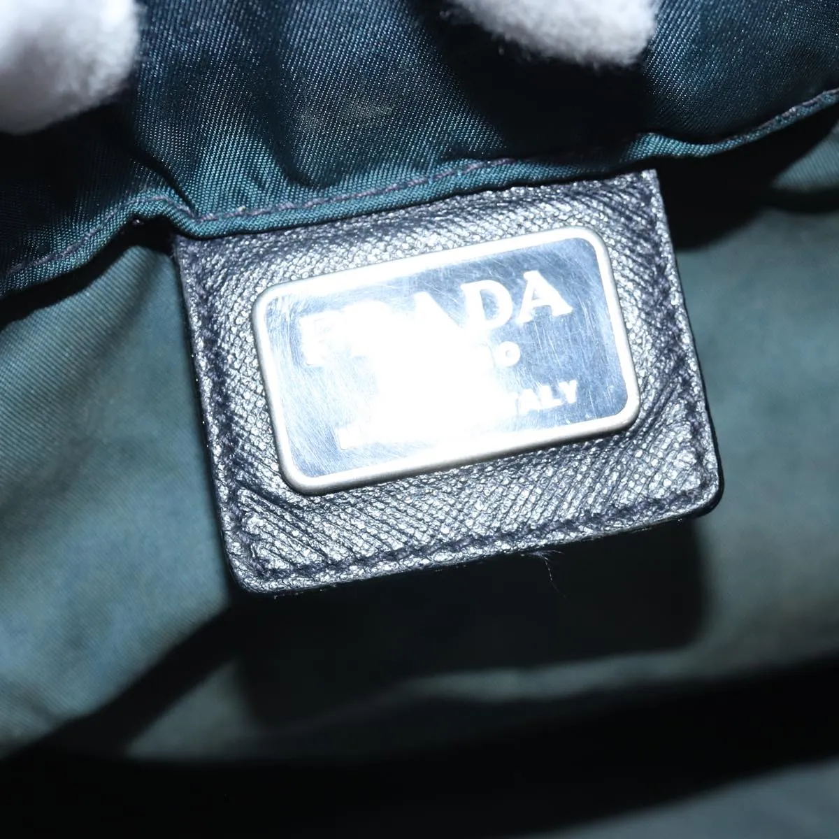 Trendy Inspired Prada Backpack Nylon Green Auth 74575
