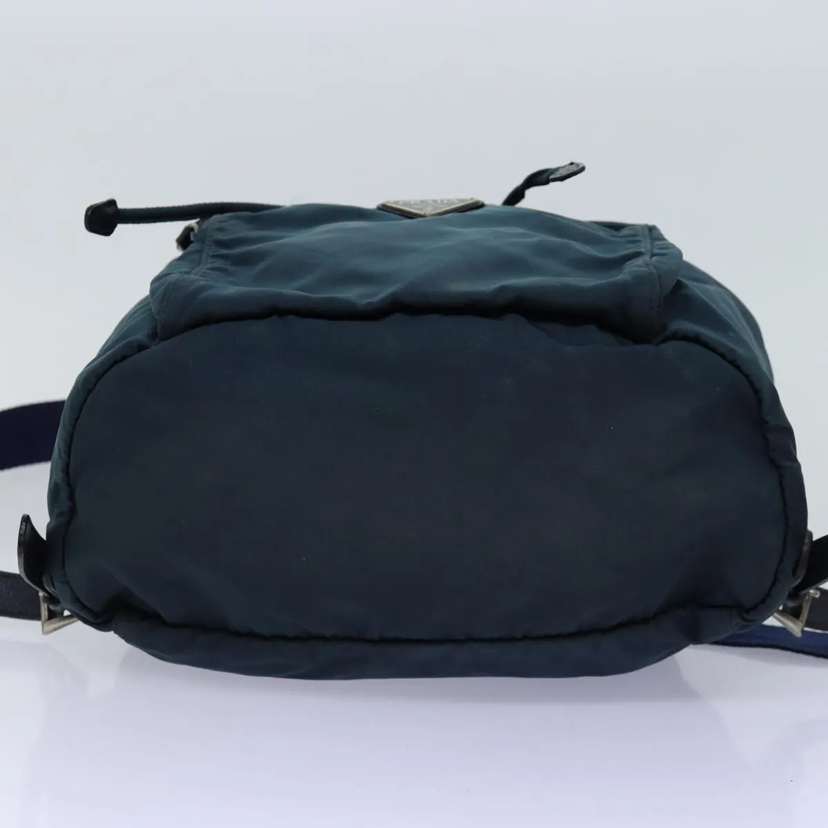 Trendy Inspired Prada Backpack Nylon Green Auth 74575