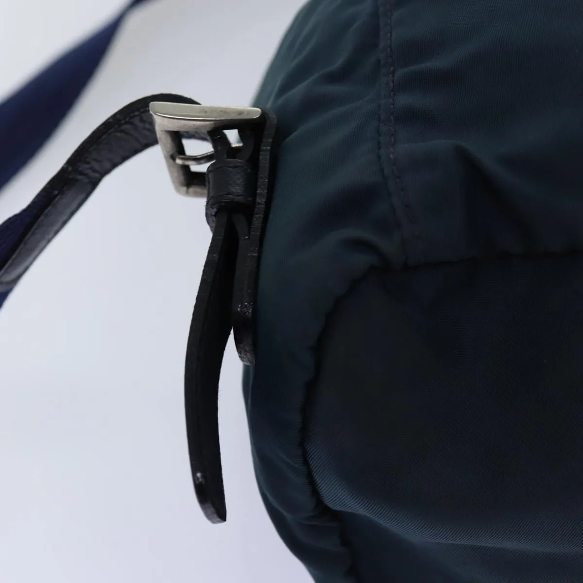 Trendy Inspired Prada Backpack Nylon Green Auth 74575